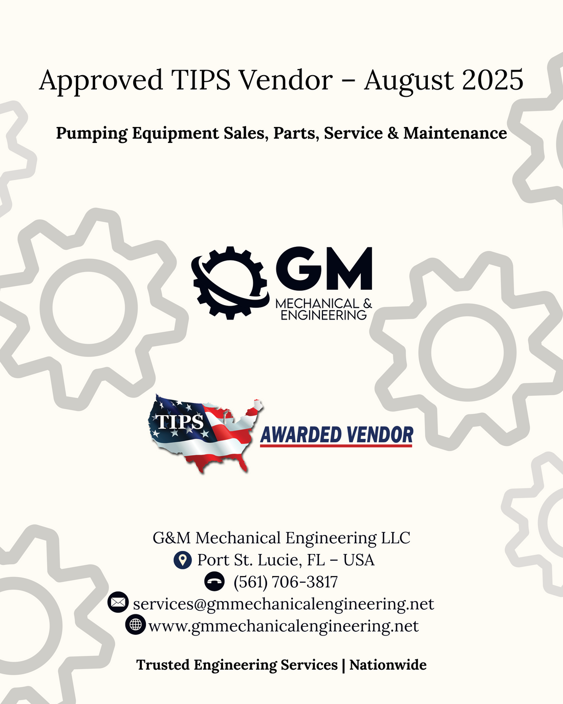 Approved TIPS Vendor