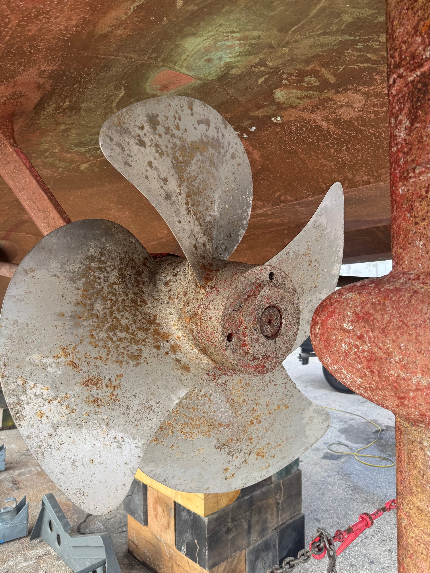 Propeller dynamic balancing